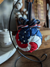 Load image into Gallery viewer, Ornament, Patriotic pinwheel
