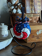 Load image into Gallery viewer, Ornament, Patriotic pinwheel
